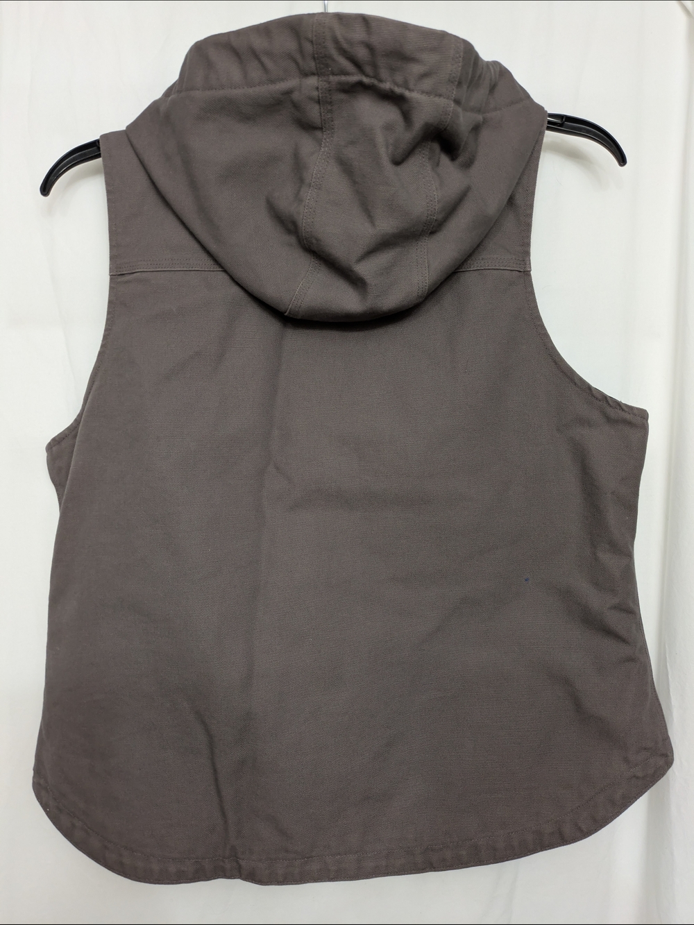 Carhartt Hooded Vest Gray Large 12/14 Thinsulate - Picture 5 of 9